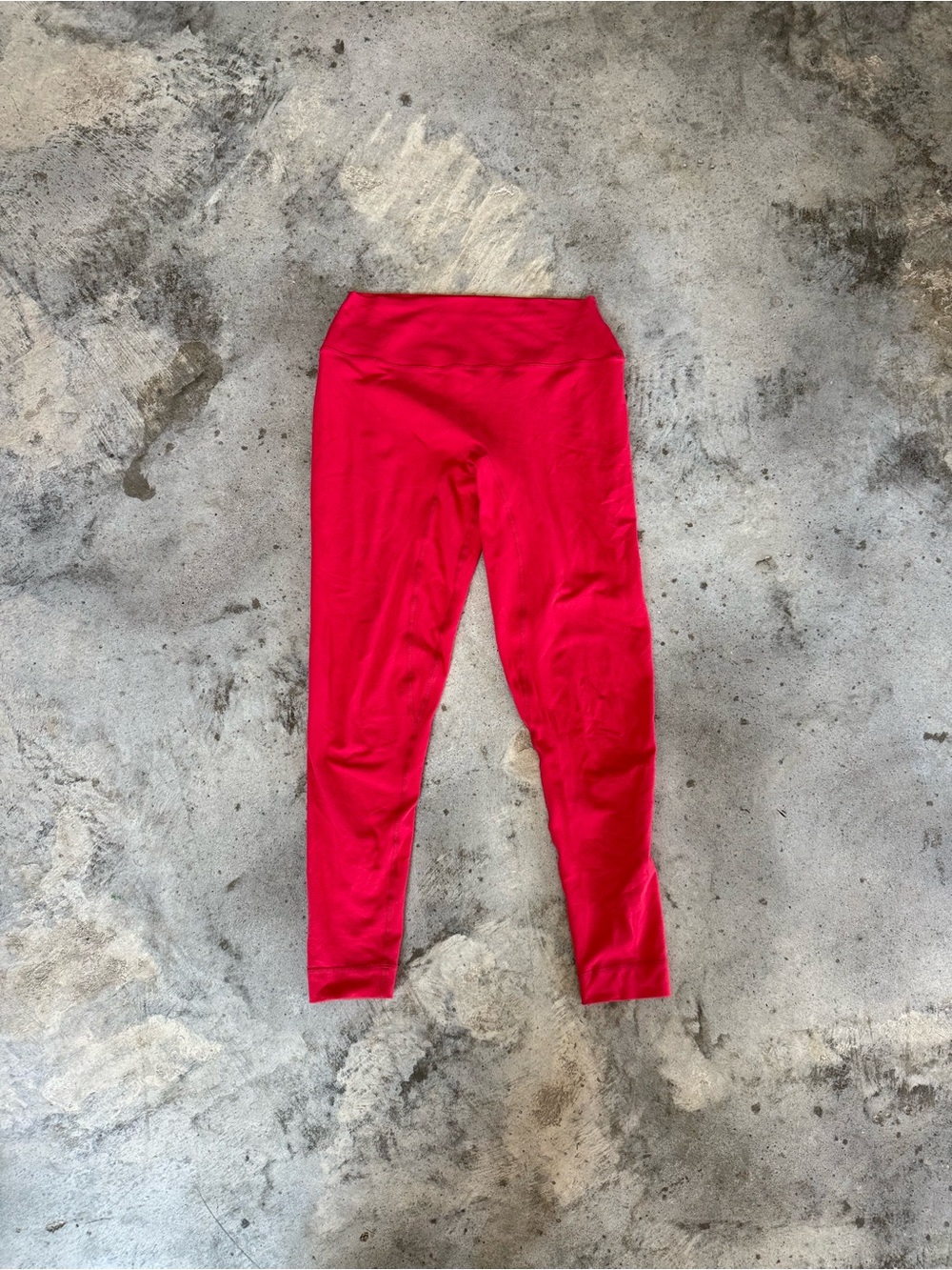 Set active leggings in spicy red